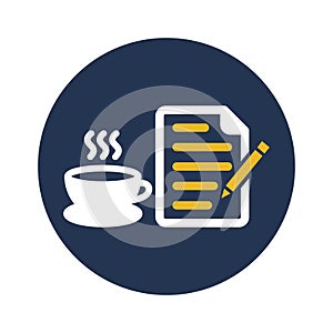 Article writing, content, writing, article fully editable vector icons