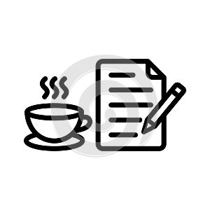 Article writing, content, writing, article fully editable vector icons