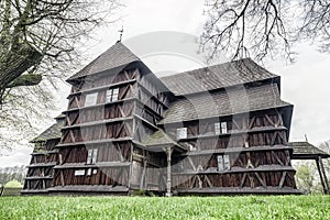 Articular church in Hronsek, Slovakia photo