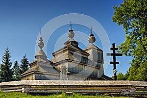 Articular wooden church in Bodruzal