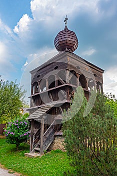Articular wooden church in Hronsek, Slovakia photo