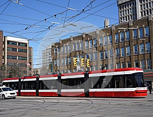 Articulated tram