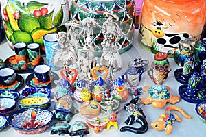 Artifacts/art work on display