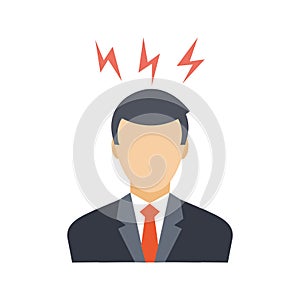 Artificial brain Color Vector Icon which can easily modify or edit