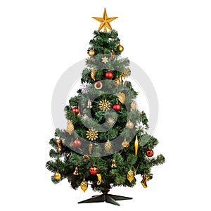 Umelý vianočný stromček krásny klasický starodávny dekorácie 