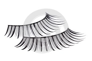 Artificial Eyelashes Isolated