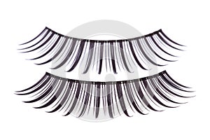 Artificial Eyelashes Isolated