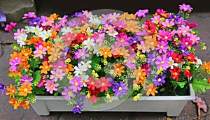 Artificial flowers for home decor