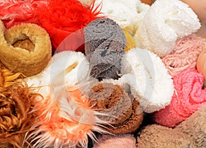 Artificial fur fabric for soft toy and teddy bear