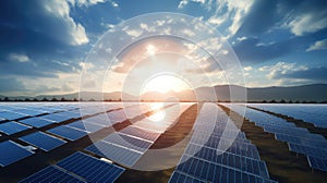 artificial future industrial background