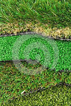 Artificial grass astroturf selection