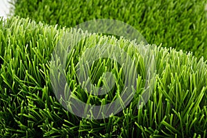 Artificial green grass