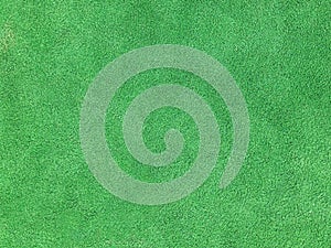 Artificial green grass for sport field.