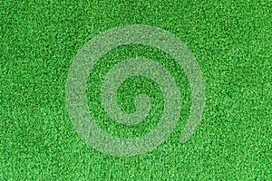 Artificial green grass texture background.