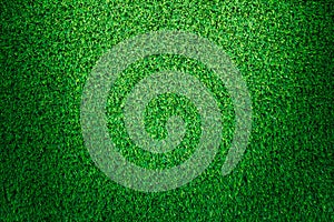 Artificial green grass texture background.