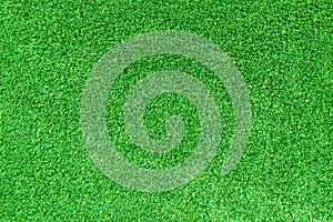 Artificial green grass texture background.