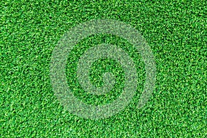 Artificial green grass texture for design.