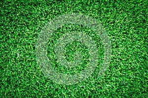 Artificial green grass texture for design.