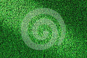 Artificial green grass texture for design.