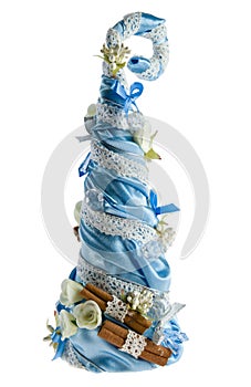 Artificial hand maded christmas tree