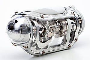 Artificial Hip Joint on white background