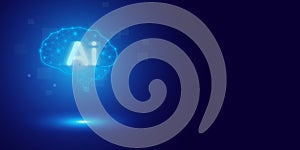 Artificial intelligence Ai self learning improving development problem solving solution tasks of future technology, ai graphics