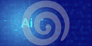 Artificial intelligence Ai self learning improving development problem solving solution tasks of future technology, ai graphics