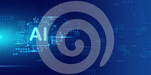 Artificial intelligence Ai self learning improving development problem solving solution tasks of future technology, ai graphics