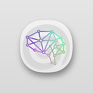 Artificial intelligence app icon
