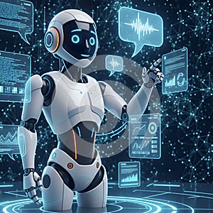 Artificial Intelligence Assistant Interacting with Digital Data