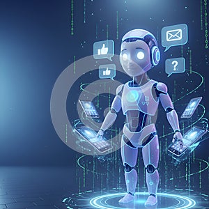 Artificial Intelligence Assistant Interacting with Digital Data