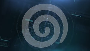 Artificial intelligence and brainstorm concept. 3D Render Brain animation, data mining, deep learning modern computer