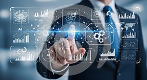 Artificial Intelligence for Business Analytics and Data Processing