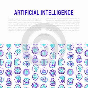 Artificial intelligence concept