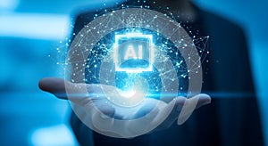 Artificial Intelligence Concept: Analytic Automation and Autonomous Brain