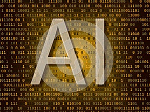 Artificial intelligence over binary background