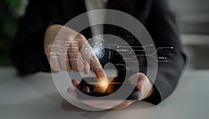 Artificial Intelligence Core with Digital Data Circuit Latch