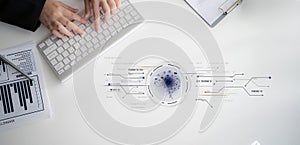 Artificial Intelligence Core with Digital Data Circuit Latch