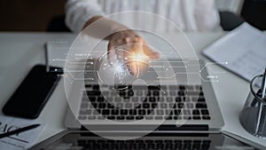 Artificial Intelligence Core with Digital Data Circuit Latch