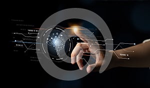 Artificial Intelligence Core with Digital Data Circuit Latch