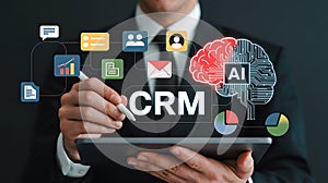 Artificial Intelligence CRM Integration for Business Strategy Optimization and Data Analysis