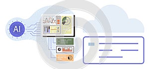 Artificial Intelligence Data Processing with Cloud Integration and Analytics Dashboard