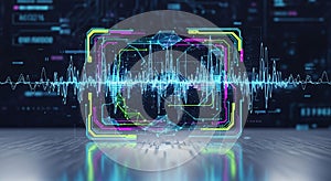 Of artificial intelligence data processing and digital communicat