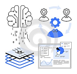 Artificial Intelligence, Data Processing, and Workflow Automation in Business Analytics