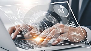 Artificial intelligence and data science concept