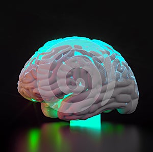 Artificial intelligence deep learning brain simulation