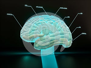Artificial intelligence deep learning brain simulation