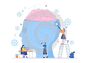 Artificial Intelligence Digital Brain Technology and engineering Concept With Programmer Data or Systems Scientific Context