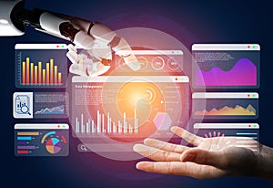 AI-powered data management and analytics dashboard Parse