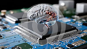 Artificial intelligence entity: cyber link, machine insight, neural exchange, futuristic logic, cloud function, chatbot